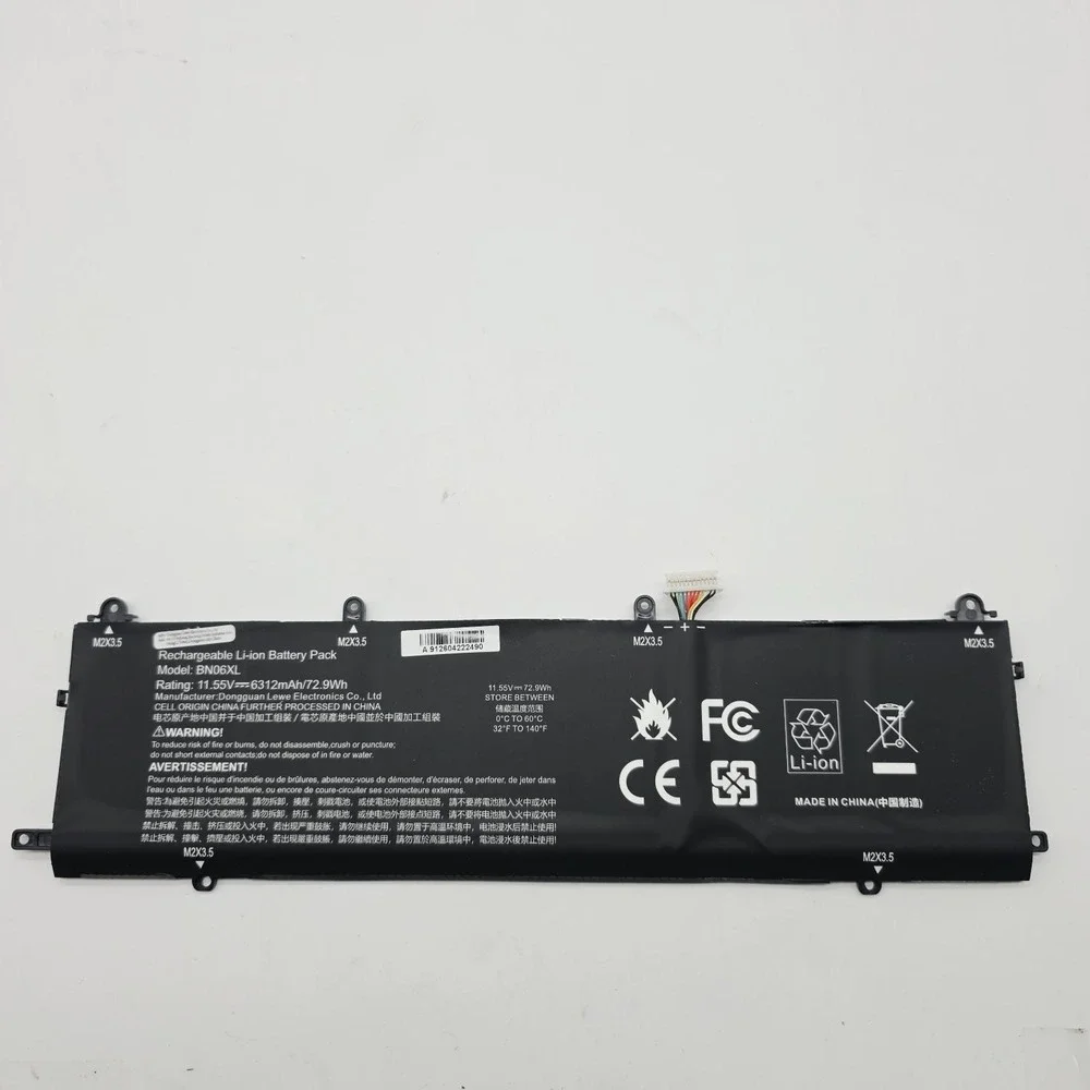 BN06XL Battery for HP Spectre X360 15-eb 15-EB0053DX 15-EB0043DX 11.55V 6312mAh